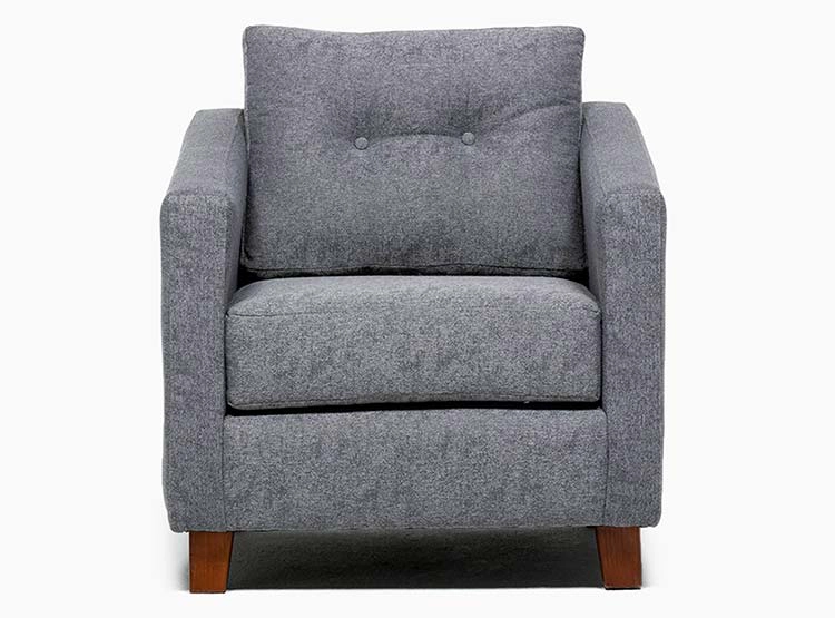SILLON BARRA DESIGN ELENA 1 CUERPO LINO