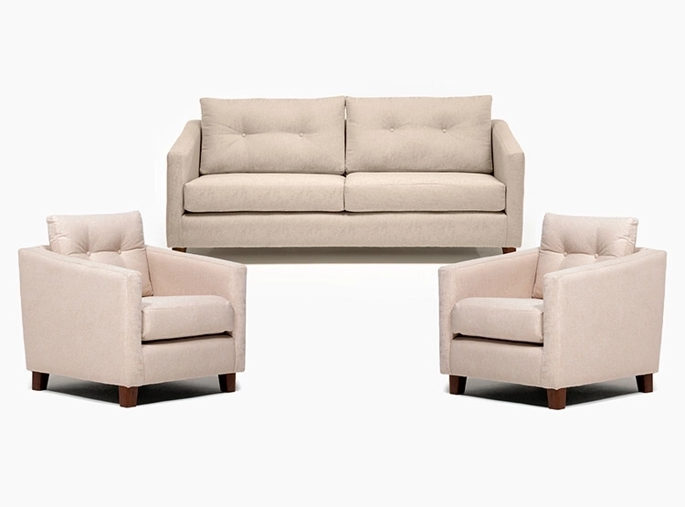JUEGO DE LIVING BARRA DESIGN ELENA 3-1-1 CUERPOS