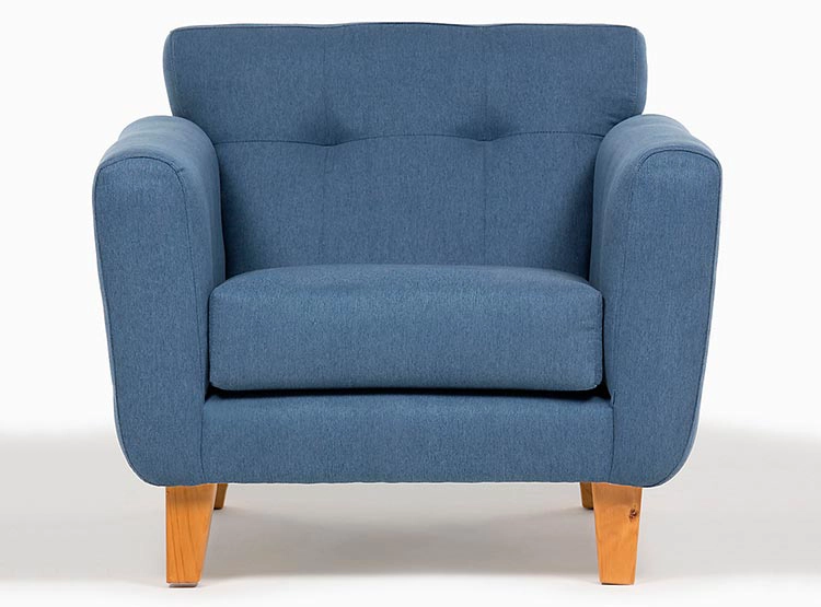 SILLON BARRA DESIGN JOSEPH 1 CUERPO LINO - 1