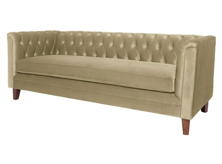 SOFÁ BARRA DESIGN VICTORIA 3 CUERPOS FELPA - 2