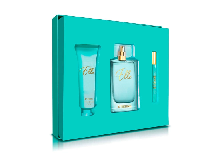 SET PERFUME ETIENNE ETIENNE ELLE MUJER EDP 100 ML+ CREMA DE MANOS 50 ML + PERFUMERO - 2