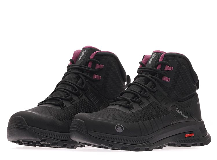 ZAPATILLAS MUJER LIPPI NEGRO VULCANO IRON STONE MID BDRY - 3