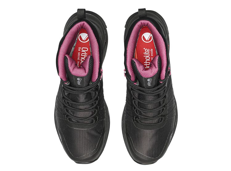 ZAPATILLAS MUJER LIPPI NEGRO VULCANO IRON STONE MID BDRY - 4
