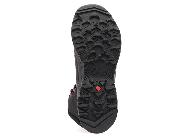 ZAPATILLAS MUJER LIPPI NEGRO VULCANO IRON STONE MID BDRY - 6