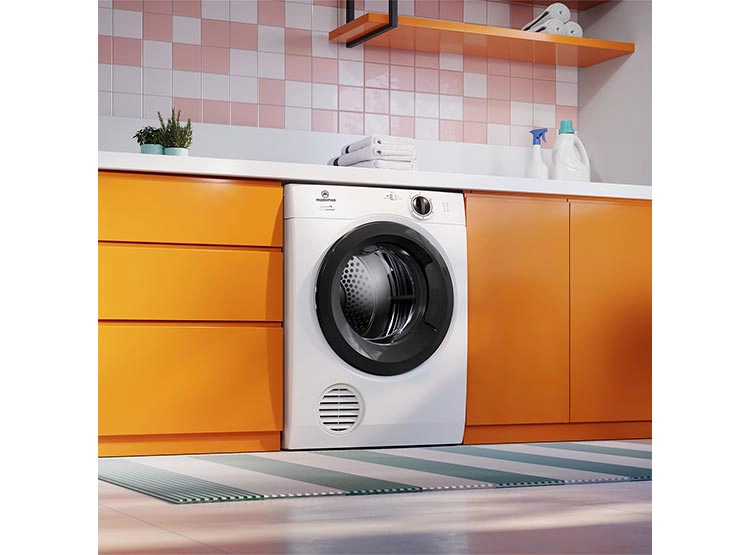 SECADORA DE ROPA POR VENTILACIÓN MADEMSA 7D BZG 7KG BLANCO - 5