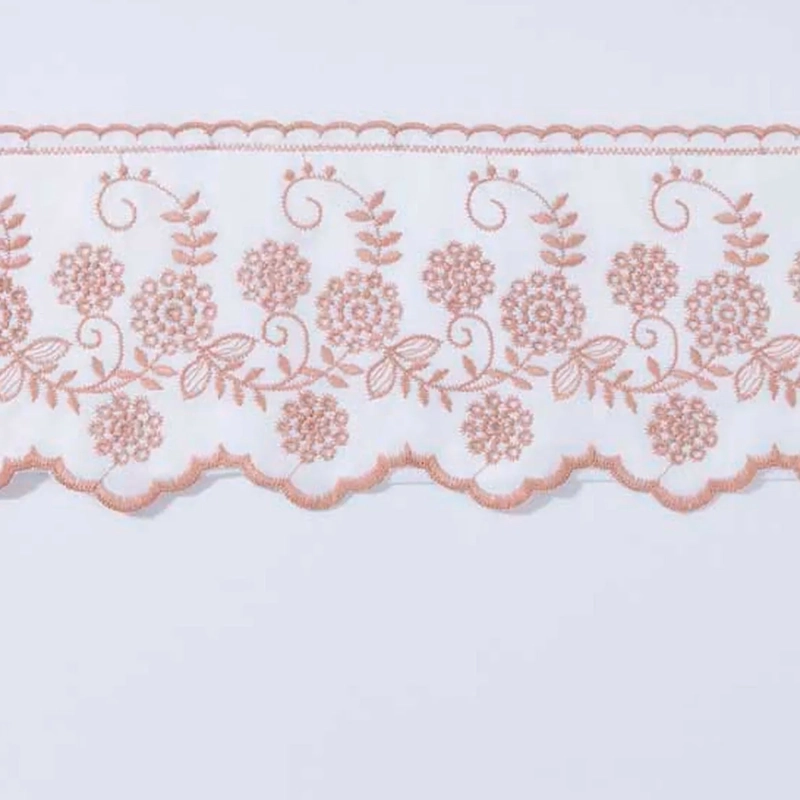 JUEGO DE SÁBANAS RIPLEY HOME KING 180 HILOS ALGODÓN ROSADO BRODERIÉ - 2