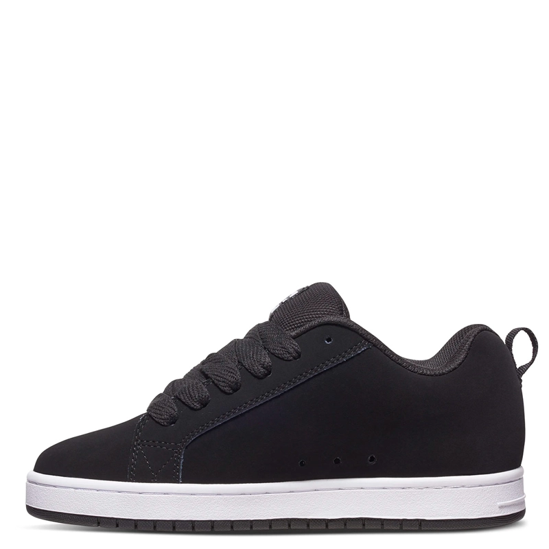 ZAPATILLAS HOMBRE DC SHOES URBANAS NEGRO COURT GRAFFIK CUERO - 3