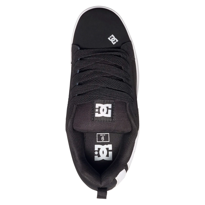 ZAPATILLAS HOMBRE DC SHOES URBANAS NEGRO COURT GRAFFIK CUERO - 4