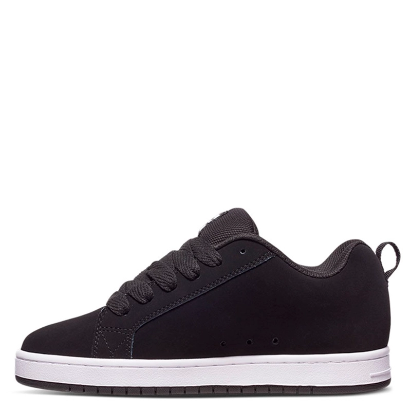 ZAPATILLAS HOMBRE DC SHOES URBANAS NEGRO COURT GRAFFIK CUERO - 3