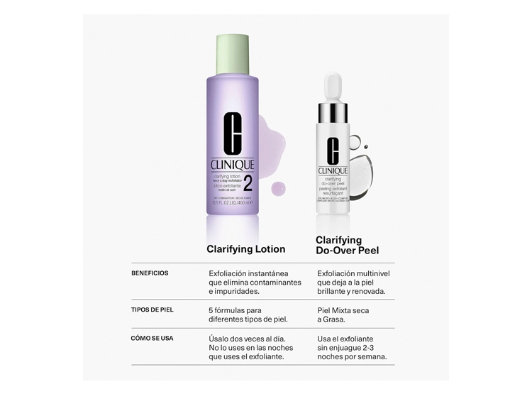 EXFOLIANTE FACIAL CLINIQUE LIMPIADOR CLARIFYING DO OVER PEEL 30 ML - 8