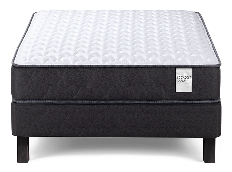 JUEGO DE DORMITORIO ROSEN CAMA EUROPEA WAVE 1 PLAZA + RESPALDO TABOR GRAFITO - 3