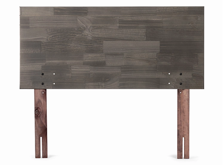 SET DE MUEBLES ROSEN DORMITORIO TABOR 1.5 PLAZAS MADERA GRAFITO - 2