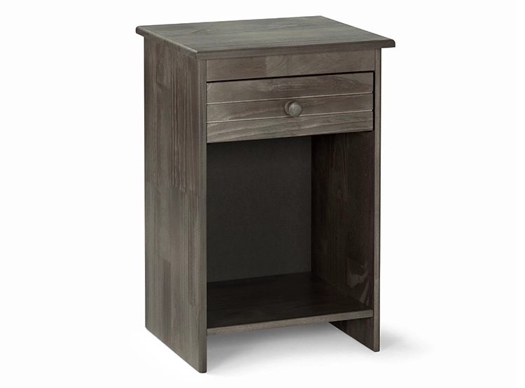 SET DE MUEBLES ROSEN DORMITORIO TABOR 2 PLAZAS MADERA GRAFITO - 2