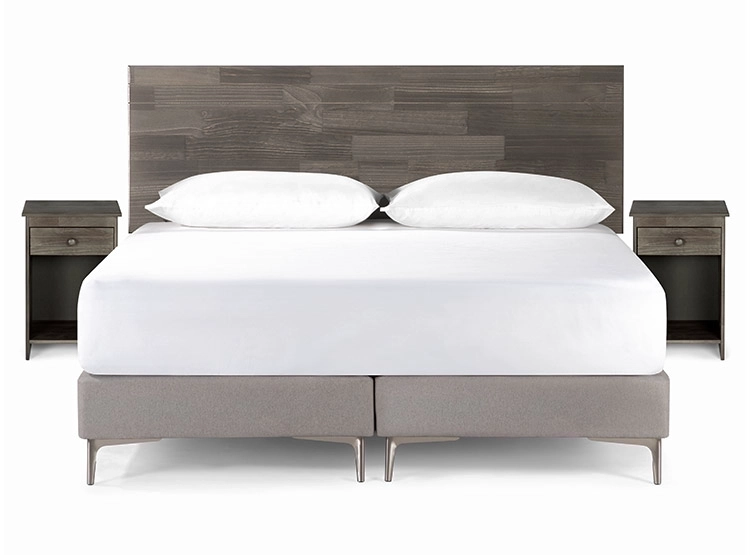 SET DE MUEBLES ROSEN DORMITORIO TABOR 2 PLAZAS MADERA GRAFITO - 5