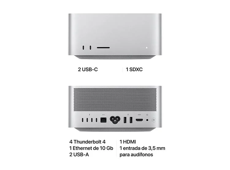 APPLE MAC STUDIO / CHIP M1 MAX (CPU 10NUC Y GPU 24NUC) / 32GB RAM