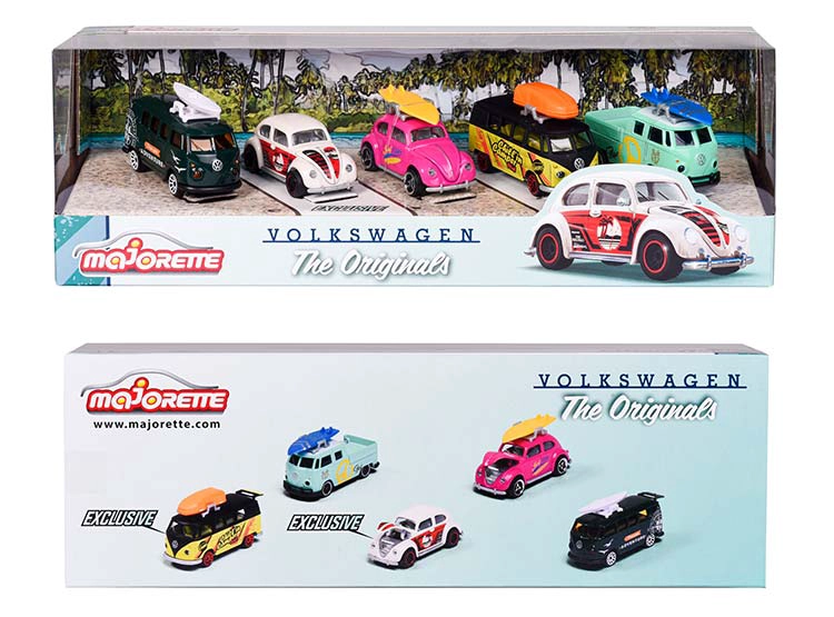 SET DE VEHICULOS MAJORETTE  VOLKSWAGEN THE ORIGINAL - 2