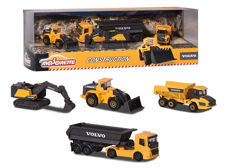 SET DE VEHICULOS MAJORETTE VOLVO - 1
