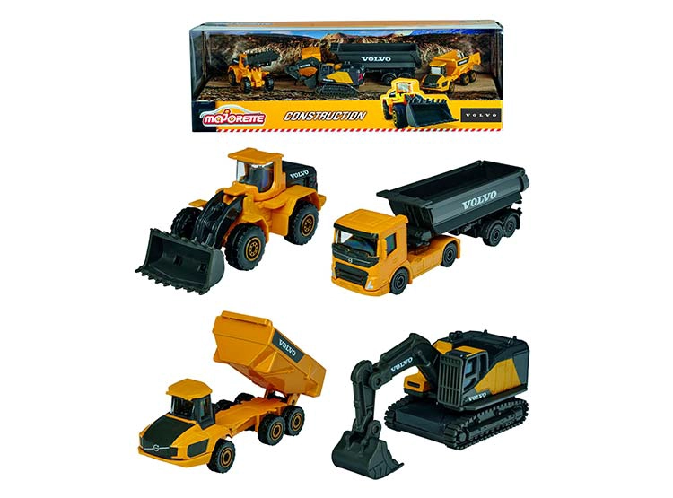 SET DE VEHICULOS MAJORETTE VOLVO - 2