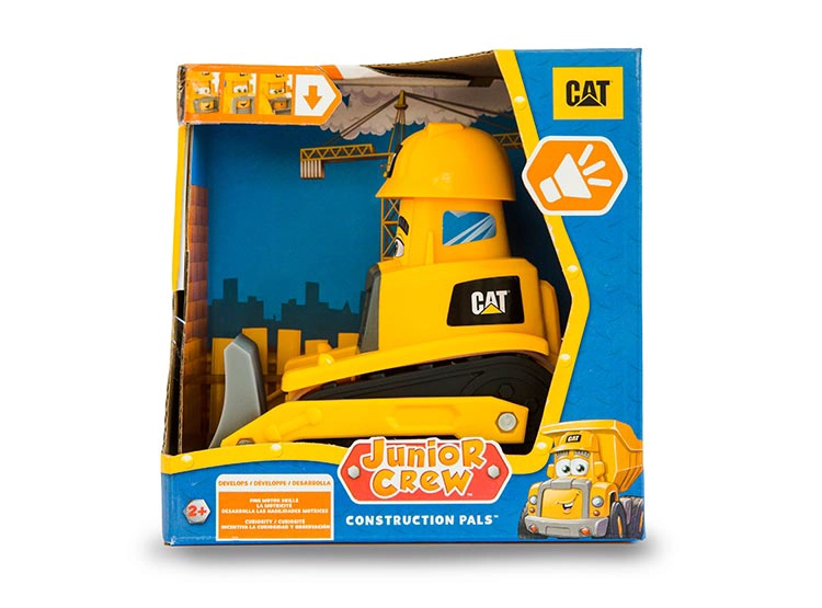 AUTO ESCALA CAT CAMIÓN DE JUGUETE ERPILLAR JUNIOR CREW CONSTRUCTION PALS - 3