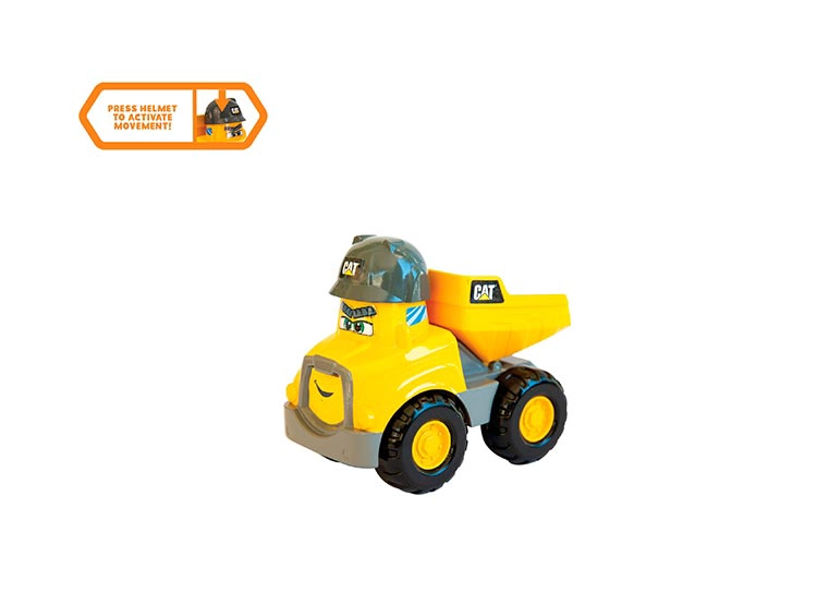 AUTO ESCALA CAT CAMIÓN DE JUGUETE ERPILLAR JUNIOR CREW WORKING - 2