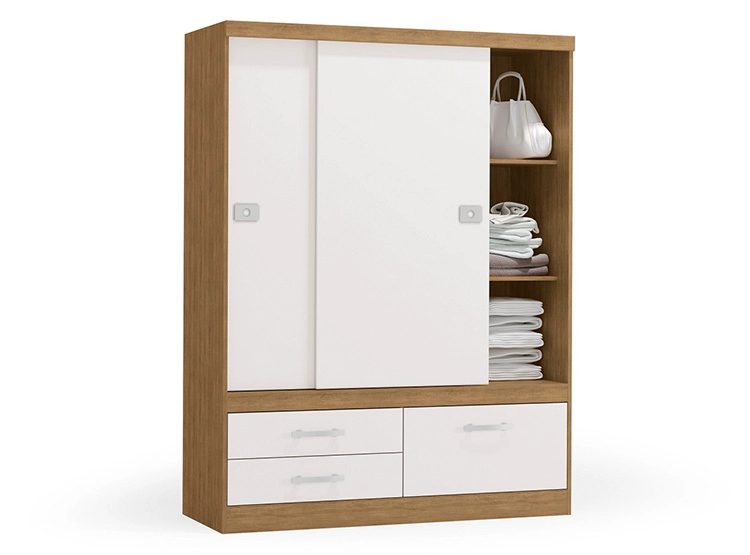 CLOSET YARDAS FREIJO S582 BLANCO 2P 3C - 2