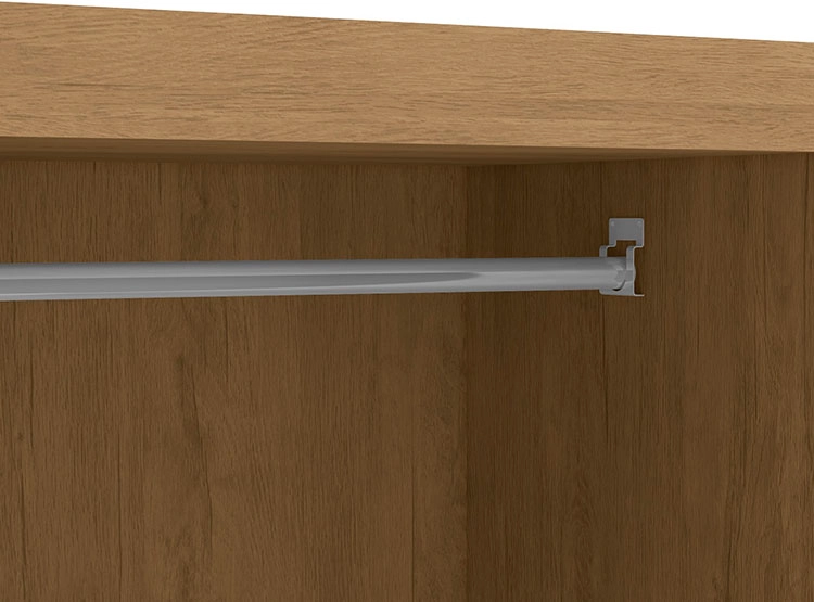 CLOSET YARDAS FREIJO S484 4 PUERTAS 3 CAJONES NEGRO MATE - 4