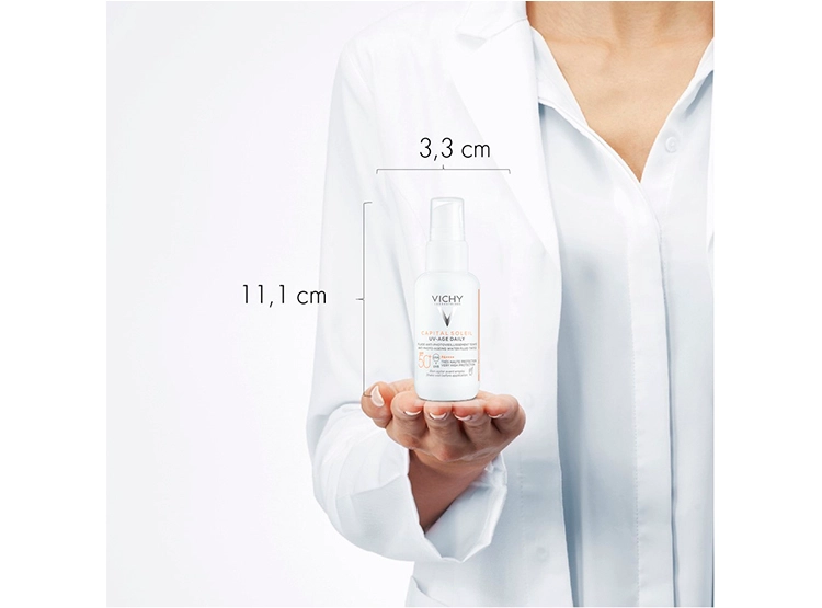 CREMA FACIAL VICHY HIDRATANTE CAPITAL SOLEIL UVAGE COLOR SPF 50+ 40 ML - 2