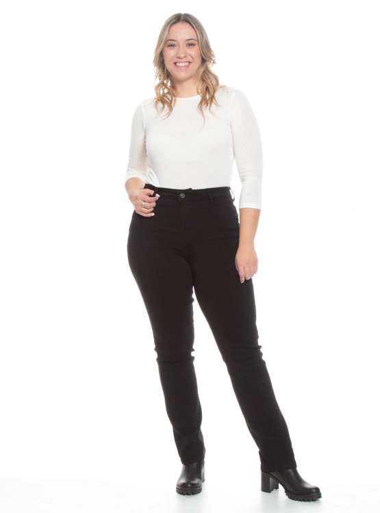 JEANS MUJER WADOS RECTO TIRO ALTO - 1