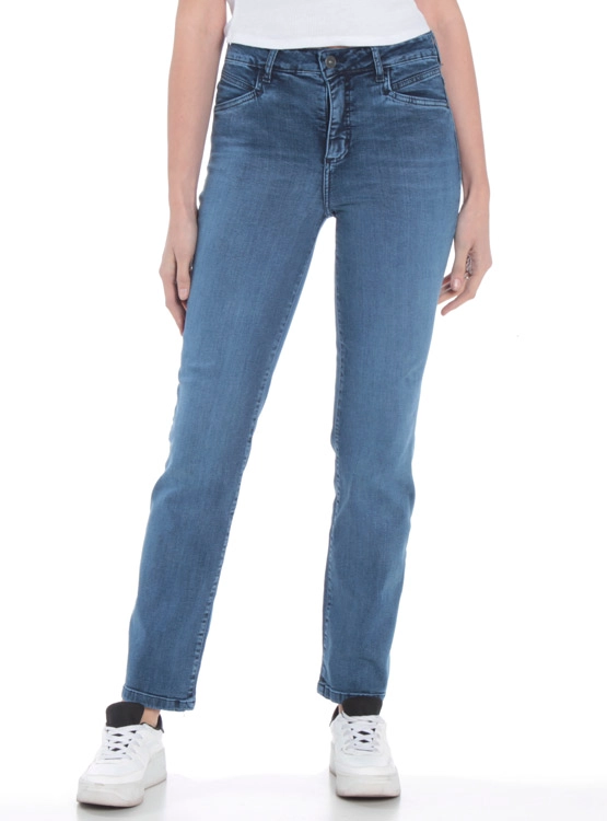 JEANS MUJER WADOS RECTO TIRO ALTO - 2