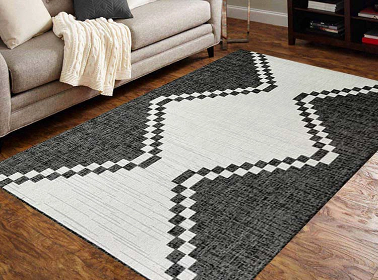 ALFOMBRA IDETEX ATENEA SISAL BLACK CONTEMPORÁNEA MODERNA 240 X 340 CM - 2