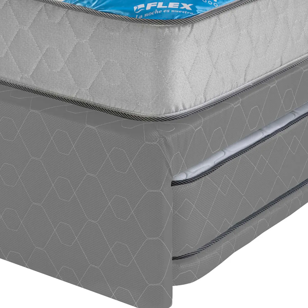 CAMA DIVAN FLEX URBANO URBAN 1 PLAZA BLANCO - 4