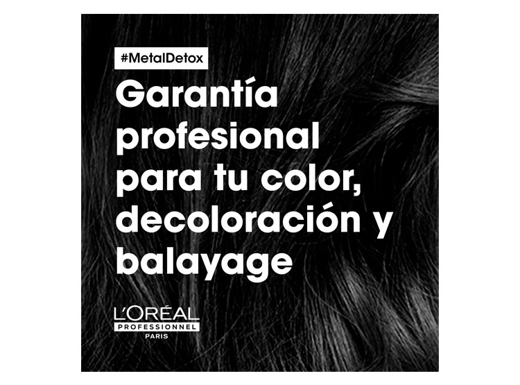 SHAMPOO LOREAL PROFESSIONNEL SIN SULFATOS CABELLO DAÑADO TINTURADO METAL DETOX 300 ML - 7