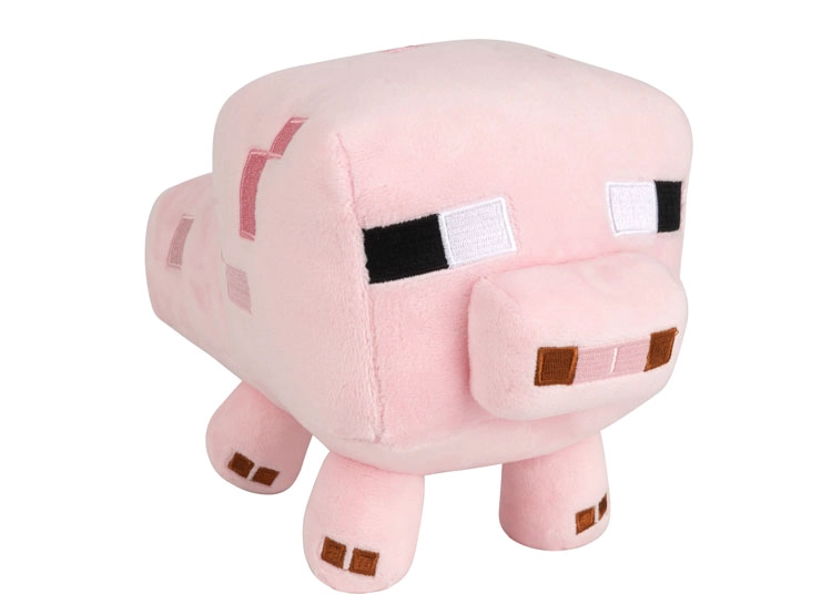 PELUCHE MINECRAFT PINK 25 CM - 4