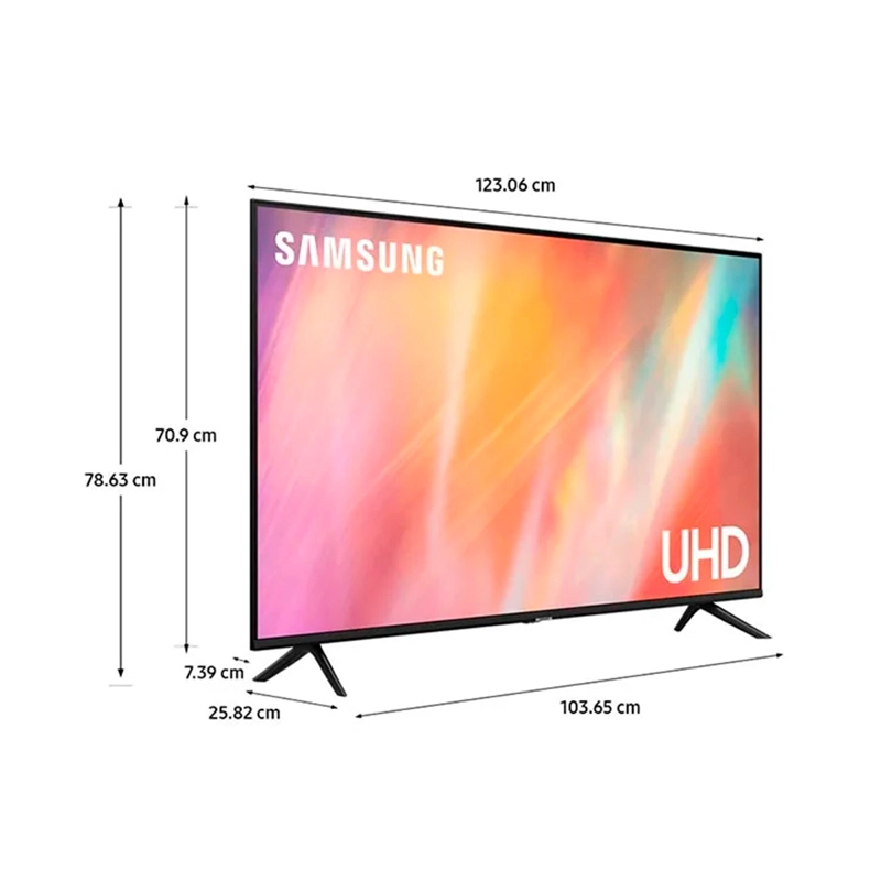 SMART TV SAMSUNG LED UHD 4K 55" AU7090 Negro, foto 5