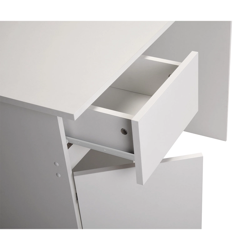 ESCRITORIO CIC NEW 1 PUERTA / 1 CAJON BLANCO - 4