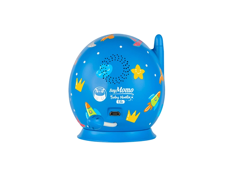 MONITOR BEBE SOYMOMO LITE AZUL - 3