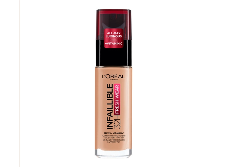 BASE DE MAQUILLAJE LOREAL INFALLIBLE 32H FRESH WEAR SPF 25 30 ML - 1