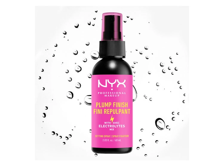 FIJADOR DE MAQUILLAJE NYX PLUMP FINISH SETTING SPRAY 60 ML - 3