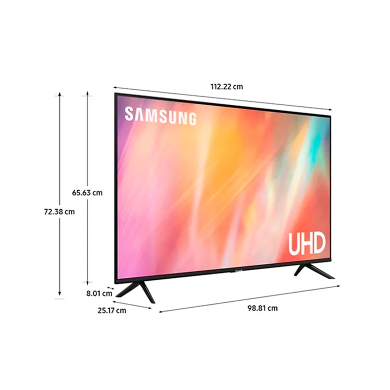 SMART TV SAMSUNG LED UHD 4K 50" AU7090 Negro, foto 5