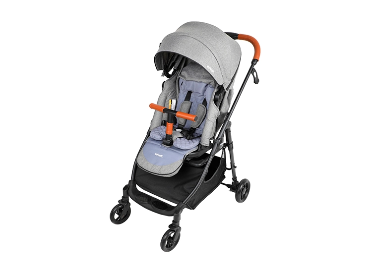 COCHE PASEO INFANTI ZURI 360° ACERO GRIS - 1