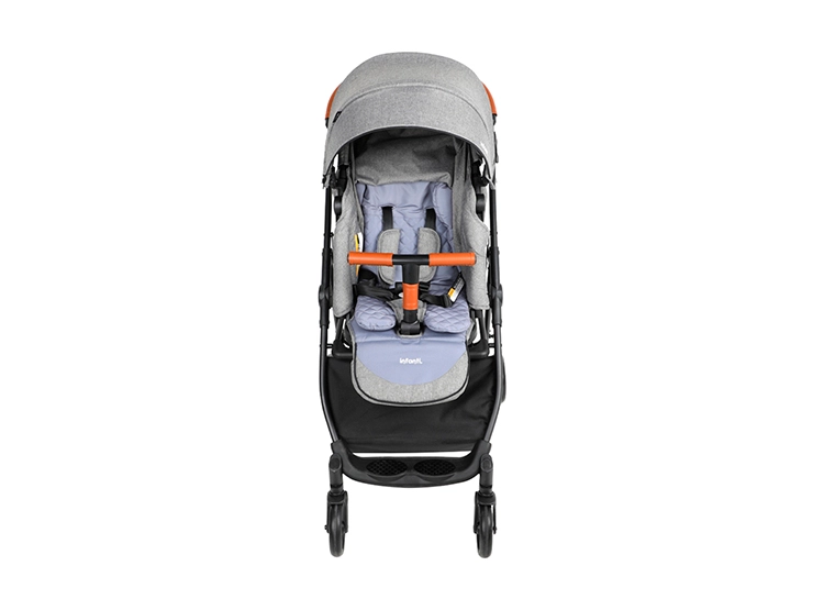 COCHE PASEO INFANTI ZURI 360° ACERO GRIS - 2