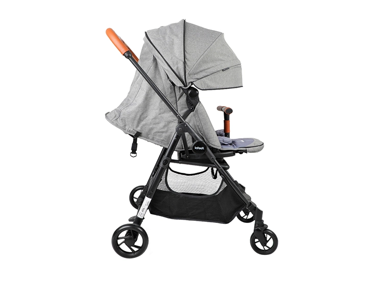 COCHE PASEO INFANTI ZURI 360° ACERO GRIS - 5