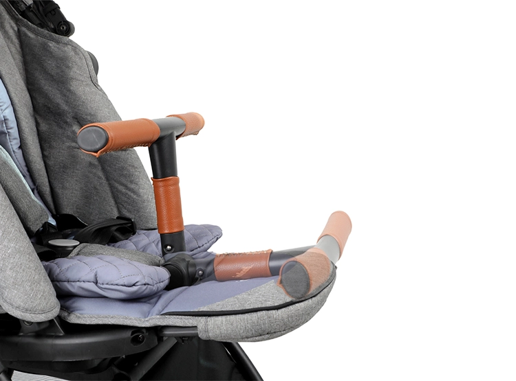 COCHE PASEO INFANTI ZURI 360° ACERO GRIS - 6