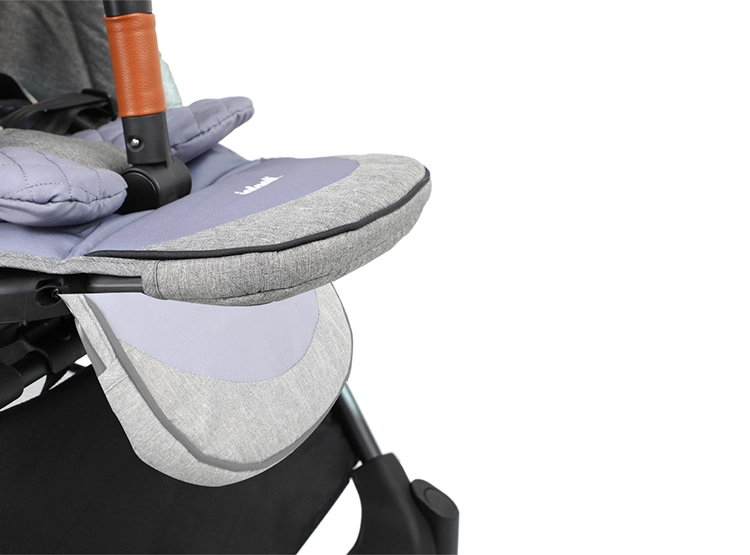 COCHE PASEO INFANTI ZURI 360° ACERO GRIS - 7