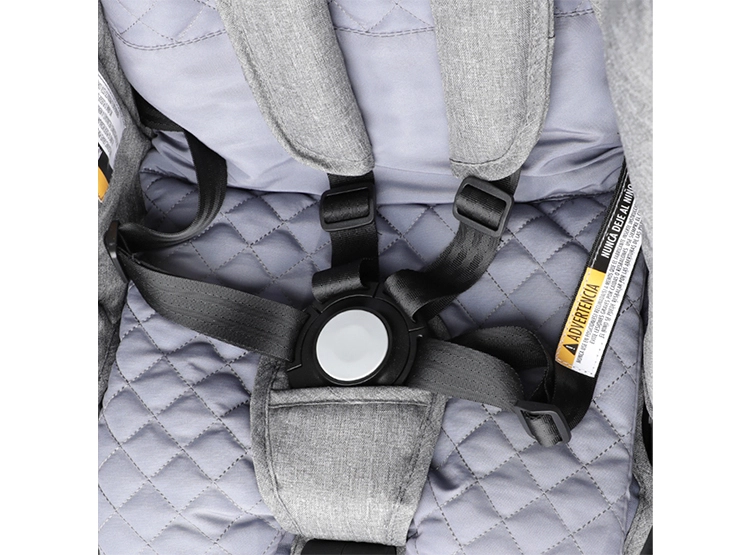 COCHE PASEO INFANTI ZURI 360° ACERO GRIS - 8