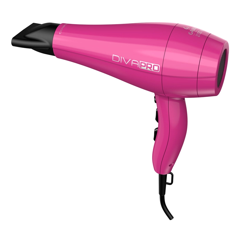 SECADOR DE PELO GAMA DIVA 4D SALON PRO 2200 W PINK - 2