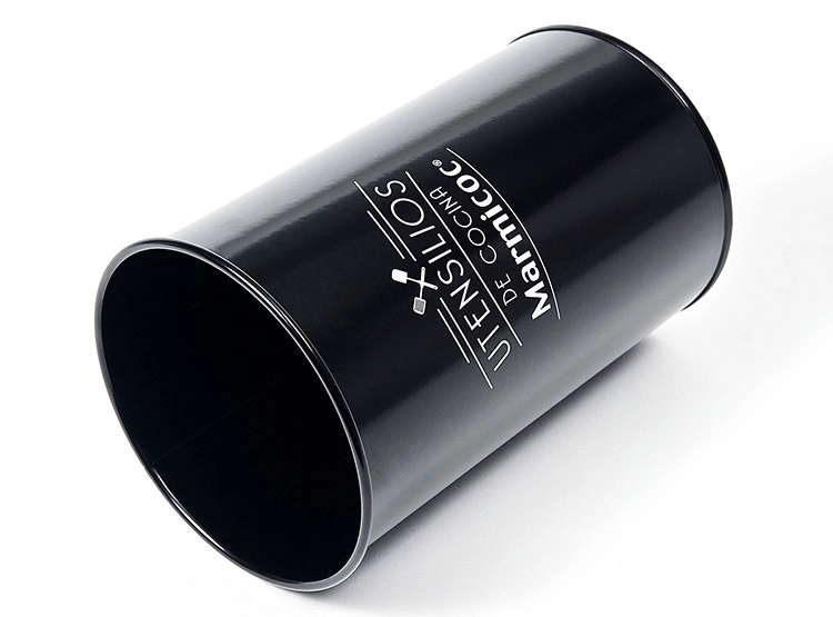 CONTENEDOR MARMICOC SPRING UTENSILIOS NEGRO - 2