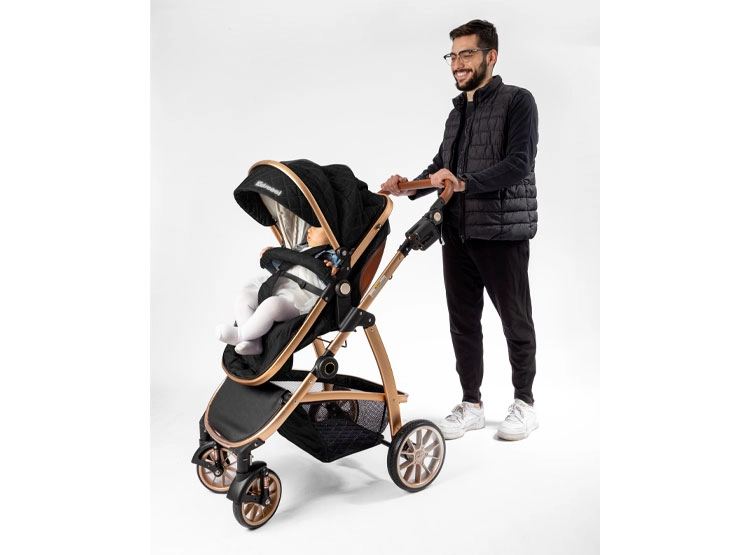 COCHE TRAVEL SYSTEM KIDSCOOL ELLEGANCE 3 EN 1 NEGRO - 8