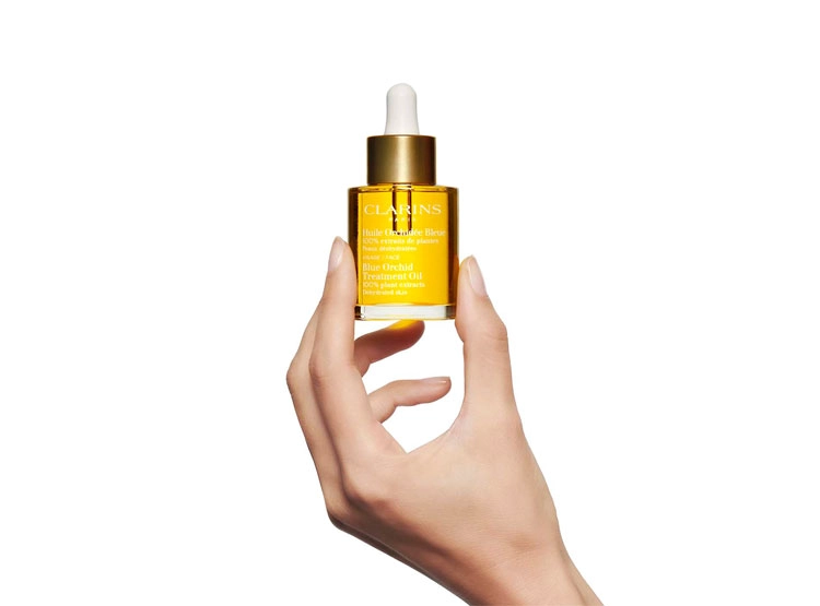 SERUM CLARINS ANTIEDAD BLUE ORCHID FACE TREATMENT OIL 50 ML - 4