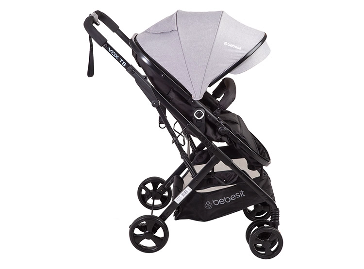 COCHE CUNA TRAVEL SYSTEM BEBE VOX GRIS BEBESIT - 4